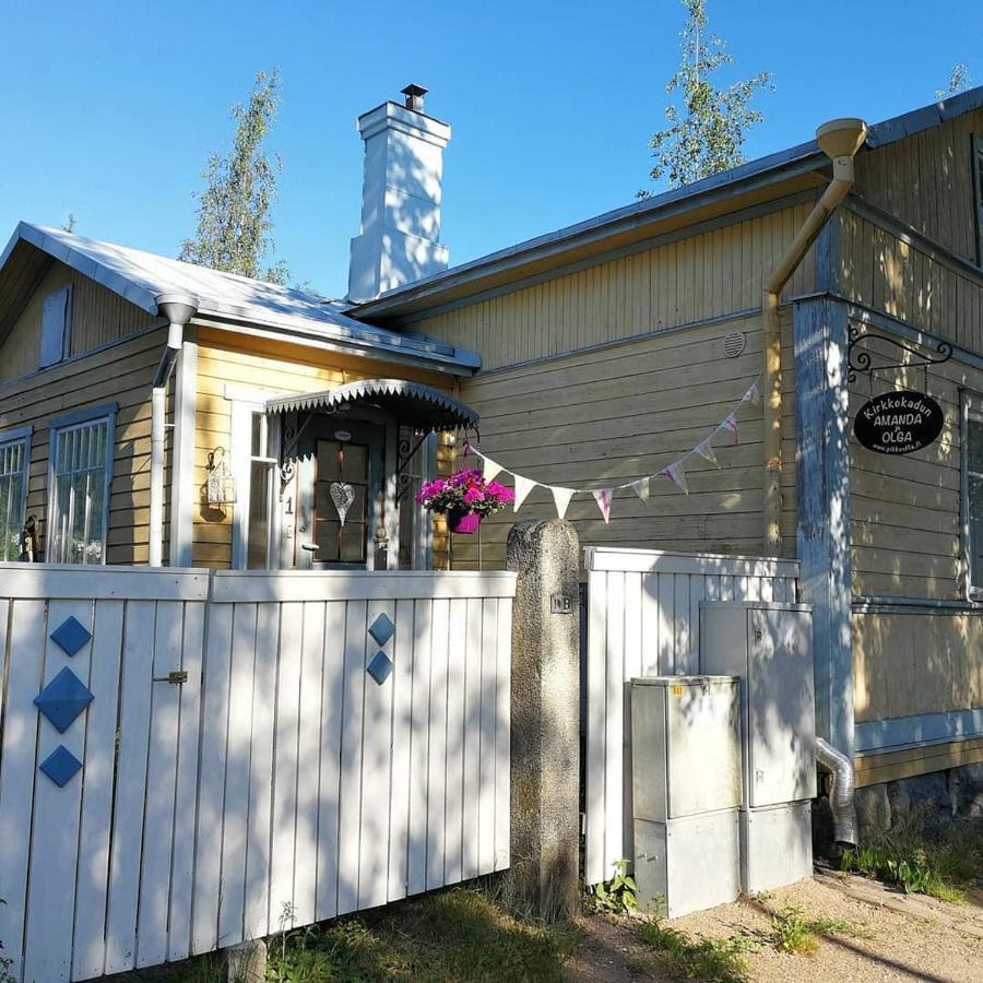 Kirkkokadun Amanda ja Olga Bed & Breakfast Uusikaupunki Bagian luar foto